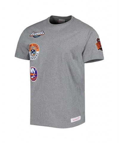 Men's Heather Gray New York Islanders City Collection T-shirt $29.90 T-Shirts