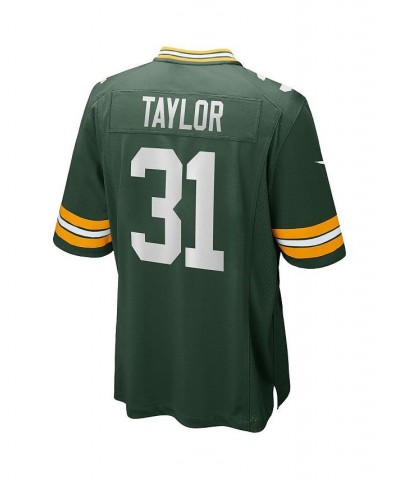 Men's Jim Taylor Green Green Bay Packers Game Retired Player Jersey $42.80 Jersey