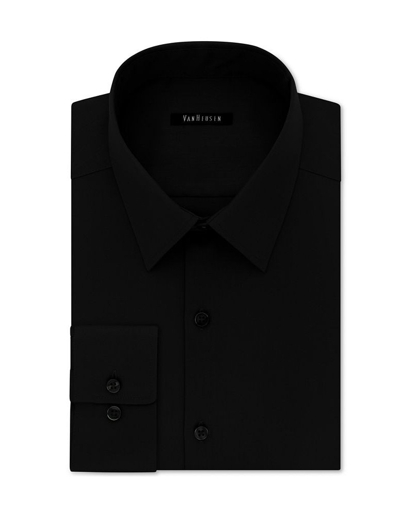 Men's Slim-Fit Flex Collar Stretch Solid Dress Shirt PD03 $16.88 Dress Shirts