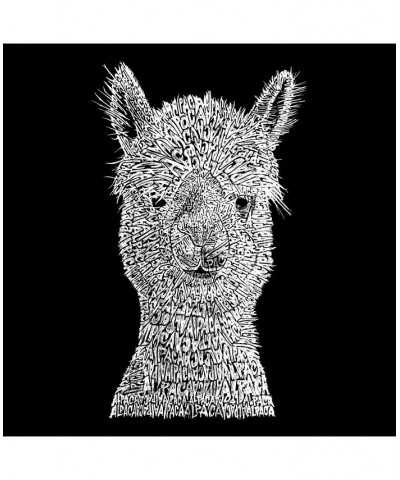 Men's Word Art - Alpaca T-Shirt Black $17.50 T-Shirts