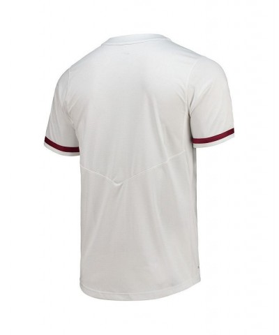 Men's White Florida State Seminoles Full-Button Replica Softball Jersey $45.00 Jersey