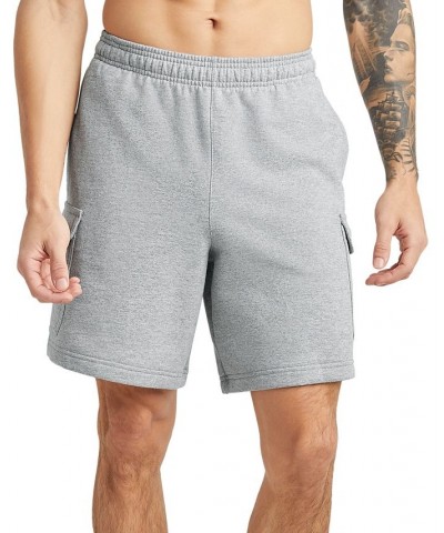 Men's Powerblend 8" Cargo Shorts Gray $17.20 Shorts