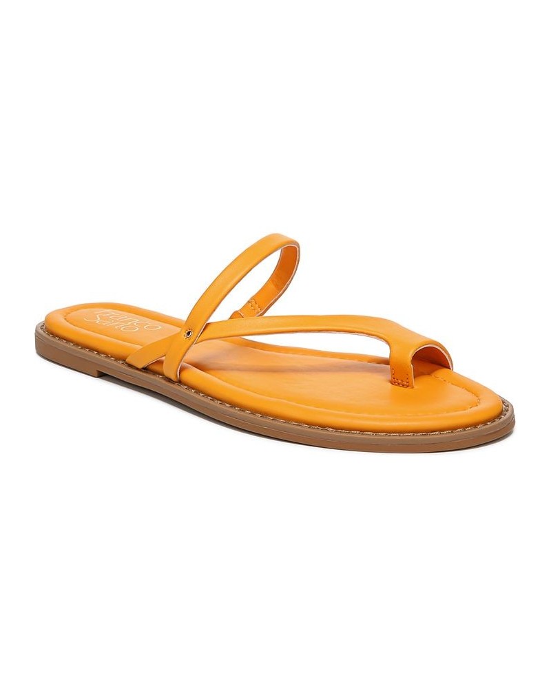 Jeniro Slide Sandals Yellow $50.14 Shoes