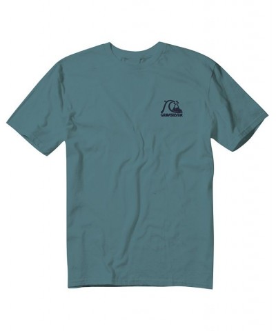 Quicksilver Men's the Original Short Sleeves T-shirt Blue $17.39 T-Shirts