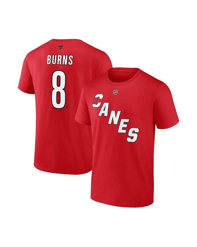 Men's Branded Brent Burns Red Carolina Hurricanes Special Edition 2.0 Name and Number T-shirt $19.80 T-Shirts