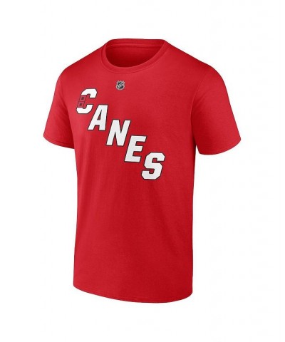 Men's Branded Brent Burns Red Carolina Hurricanes Special Edition 2.0 Name and Number T-shirt $19.80 T-Shirts