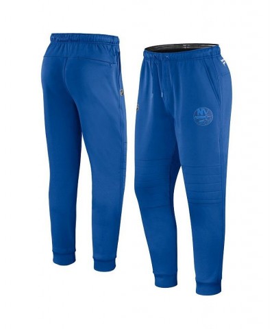 Men's Branded Royal New York Islanders Authentic Pro Travel and Training Sweatpants $37.95 Pants