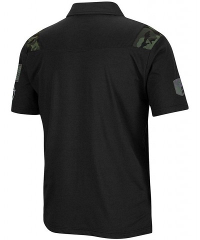 Men's Black Georgetown Hoyas OHT Military Inspired Appreciation Sierra Polo $33.59 Polo Shirts