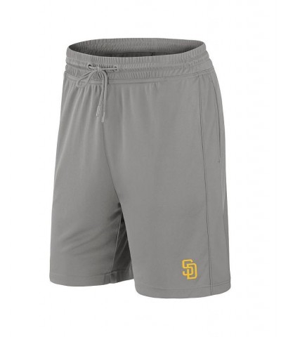 Men's Branded Gray San Diego Padres Iconic Break It Loose Shorts $18.45 Shorts