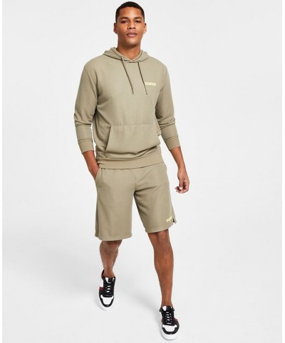 Men's Korbin Hooded Logo Sweatshirt Gray $48.60 Sweatshirt