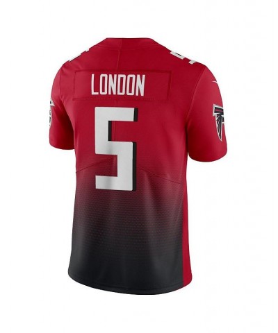 Men's Drake London Red Atlanta Falcons Vapor Limited Jersey $54.40 Jersey