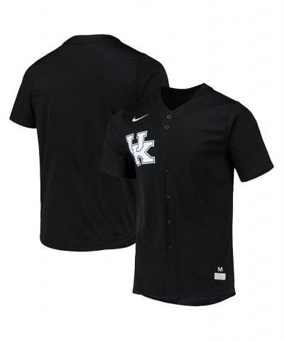 Men's Black Kentucky Wildcats Replica Baseball Jersey $52.99 Jersey