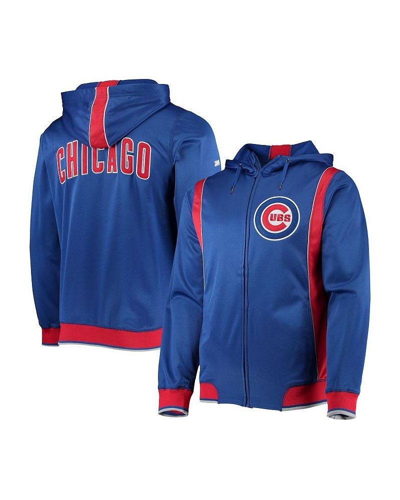 Men's Royal, Red Chicago Cubs Team Full-Zip Hoodie $42.66 Sweatshirt