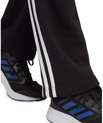 Men's Fleece Track Pants Black $18.45 Pants