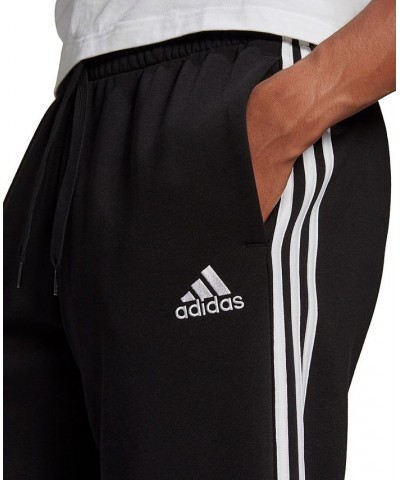 Men's Fleece Track Pants Black $18.45 Pants