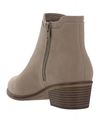 AMORE Women's Talya Boots Stone $27.49 Shoes