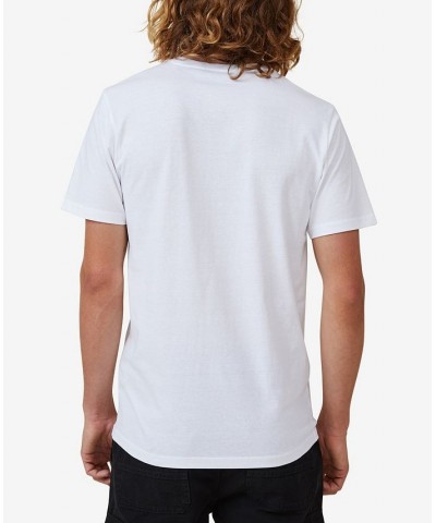 Men's Tbar Collab Music Crew Neck T-shirt PD04 $21.59 T-Shirts