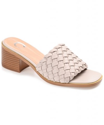 Women's Fylicia Woven Sandals Black $34.85 Shoes