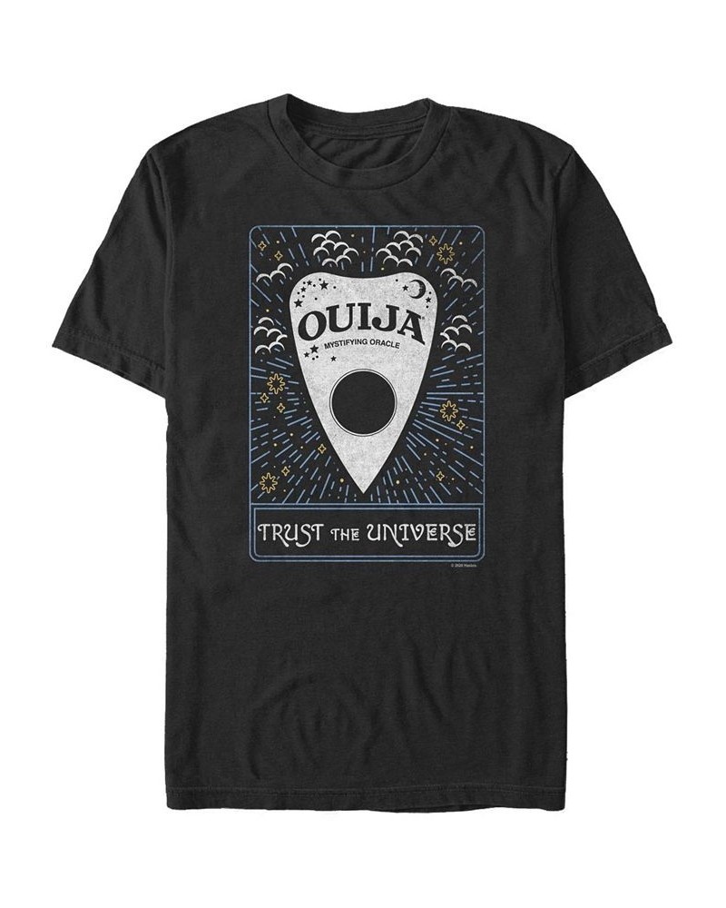 Men's Ouija Tarot Short Sleeve Crew T-shirt Black $15.05 T-Shirts