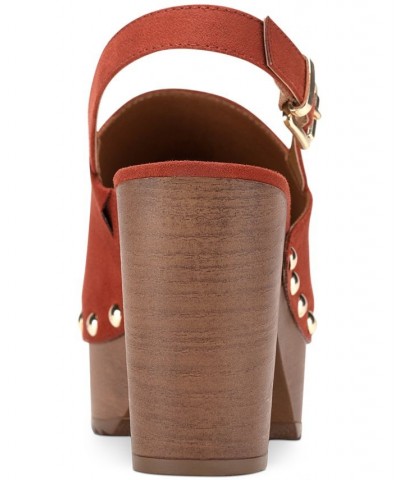 Rayaell Dress Sandals Red $32.60 Shoes