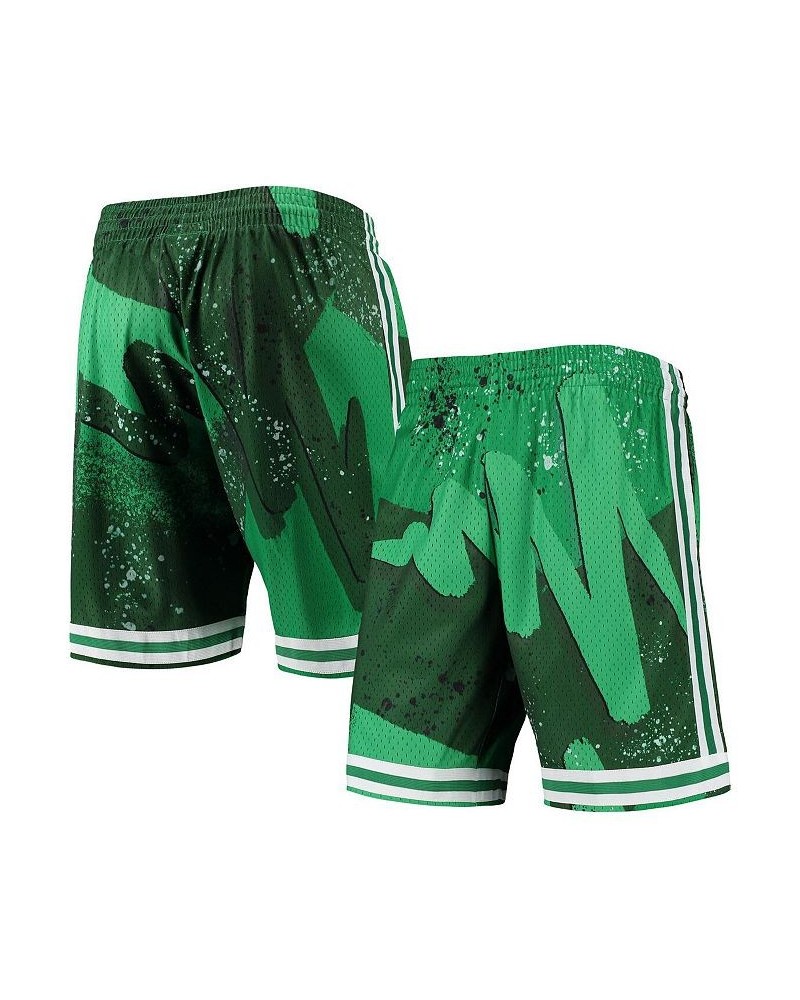 Men's Kelly Green Boston Celtics Hardwood Classics 1985 Hyper Hoops Swingman Shorts $35.20 Shorts