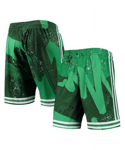 Men's Kelly Green Boston Celtics Hardwood Classics 1985 Hyper Hoops Swingman Shorts $35.20 Shorts