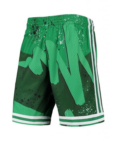 Men's Kelly Green Boston Celtics Hardwood Classics 1985 Hyper Hoops Swingman Shorts $35.20 Shorts