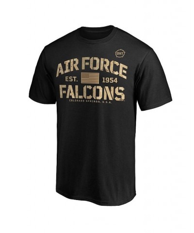 Men's Black Air Force Falcons OHT Military-Like Appreciation Boot Camp T-shirt $17.15 T-Shirts