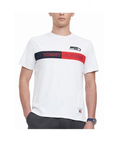 Men's White Seattle Seahawks Core T-shirt $26.78 T-Shirts