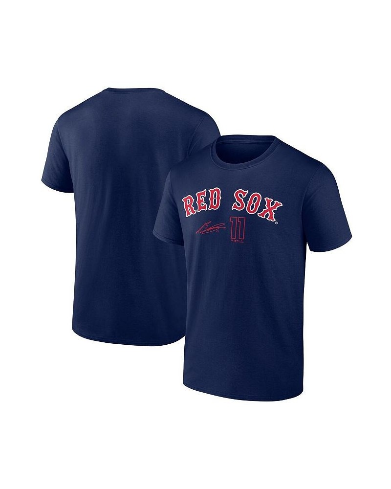 Men's Branded Rafael Devers Navy Boston Red Sox Player Name and Number T-shirt $20.89 T-Shirts