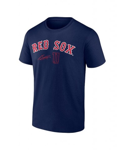 Men's Branded Rafael Devers Navy Boston Red Sox Player Name and Number T-shirt $20.89 T-Shirts