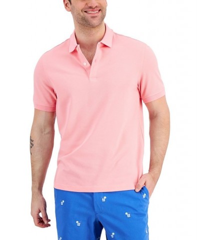 Men's Classic Fit Performance Stretch Polo & Palm-Print Shorts Separates PD07 $17.91 Shorts