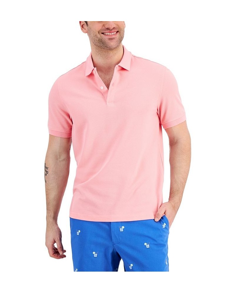 Men's Classic Fit Performance Stretch Polo & Palm-Print Shorts Separates PD07 $17.91 Shorts