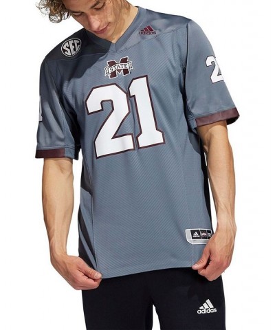 Men's 21 Gray Mississippi State Bulldogs Premier Strategy Jersey $65.00 Jersey