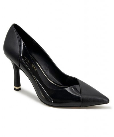 Women's Rosa Pointed Toe Pumps Black $48.65 Shoes