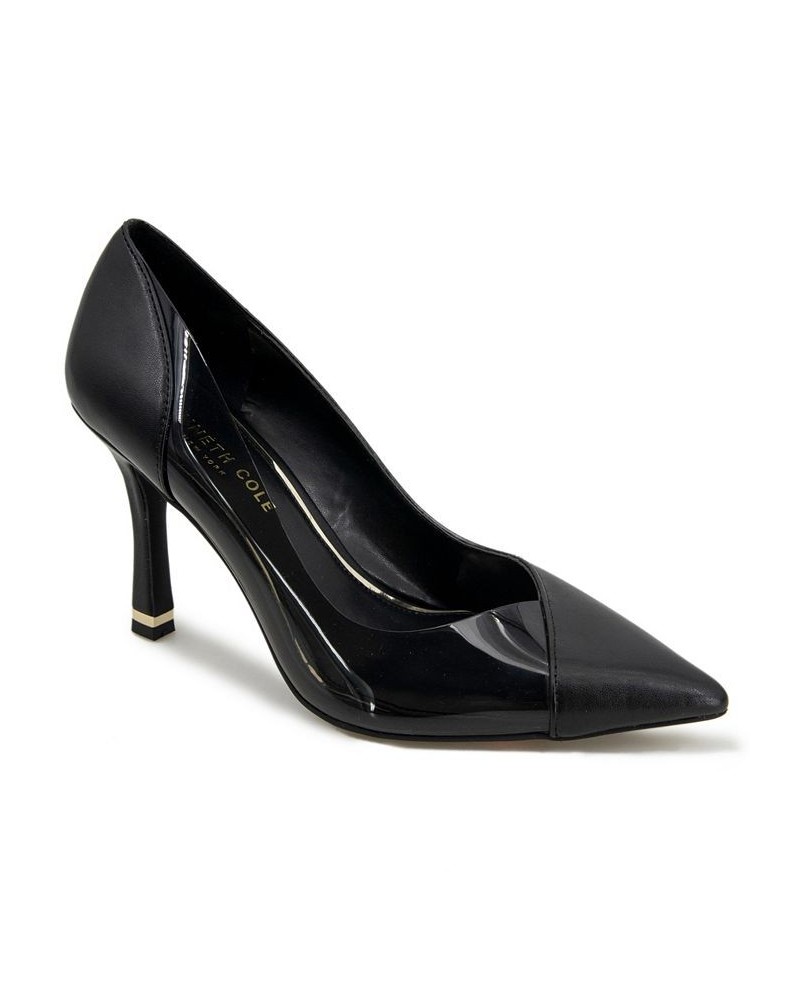 Women's Rosa Pointed Toe Pumps Black $48.65 Shoes