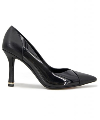 Women's Rosa Pointed Toe Pumps Black $48.65 Shoes