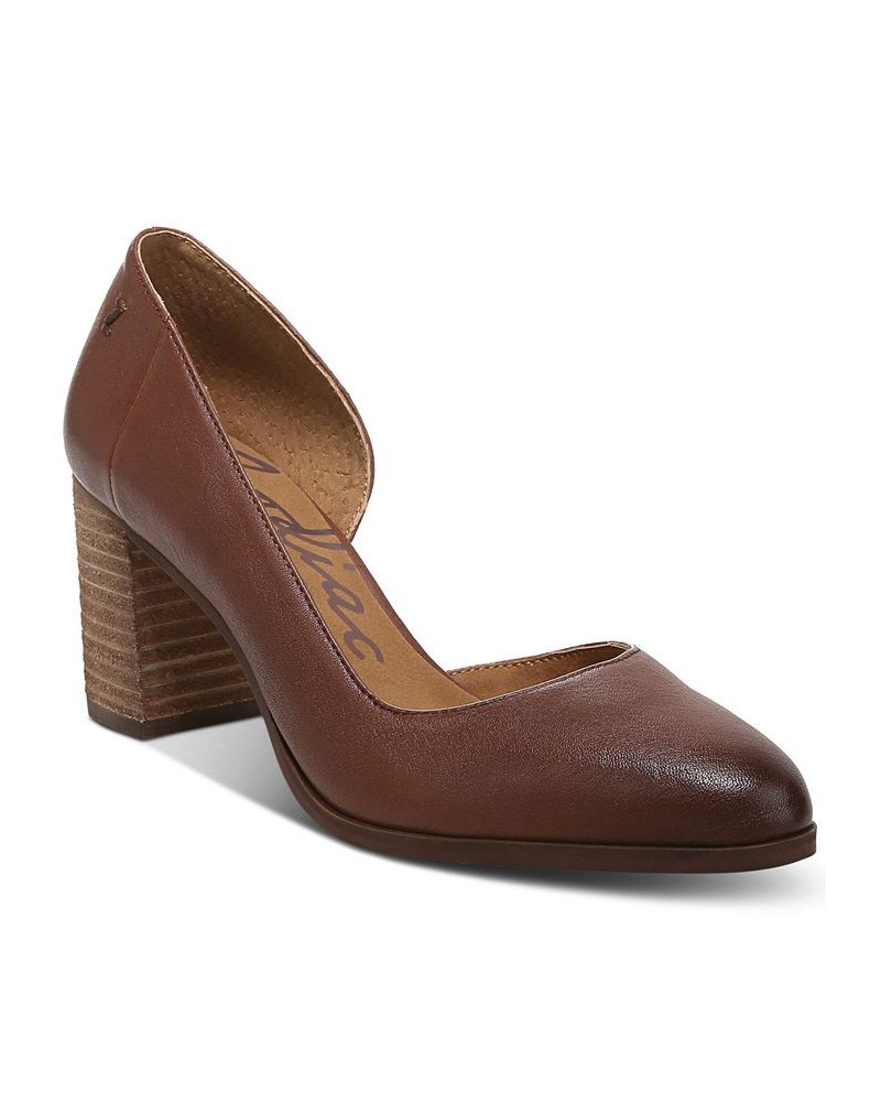 Women's Gracie d'Orsay Side Cutout Pumps PD02 $39.24 Shoes