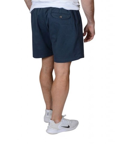 Men's Elastic Waist Pull-On 5.5" Shorts Navy $36.14 Shorts