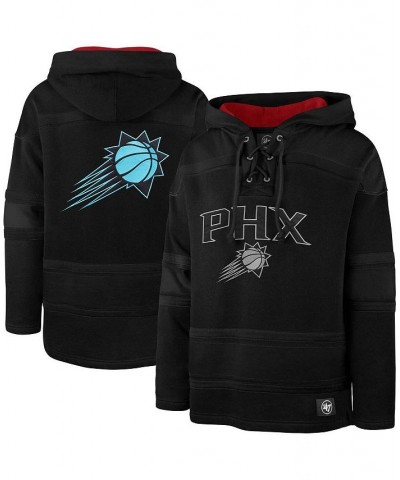 Men's Black Phoenix Suns 2022/23 Pregame MVP Lacer Pullover Hoodie - City Edition $52.80 Sweatshirt