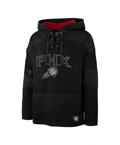 Men's Black Phoenix Suns 2022/23 Pregame MVP Lacer Pullover Hoodie - City Edition $52.80 Sweatshirt