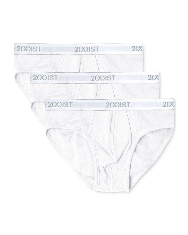 Men's Essential 3 Pack No Show Brief White New $22.44 Underwear