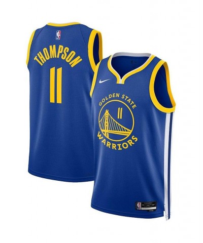 Men's and Women's Klay Thompson Royal Golden State Warriors 2022/23 Swingman Jersey - Icon Edition $42.90 Jersey