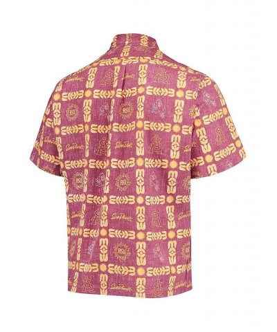 Men's Maroon Arizona State Sun Devils Classic Button-Down Shirt $45.00 Shirts