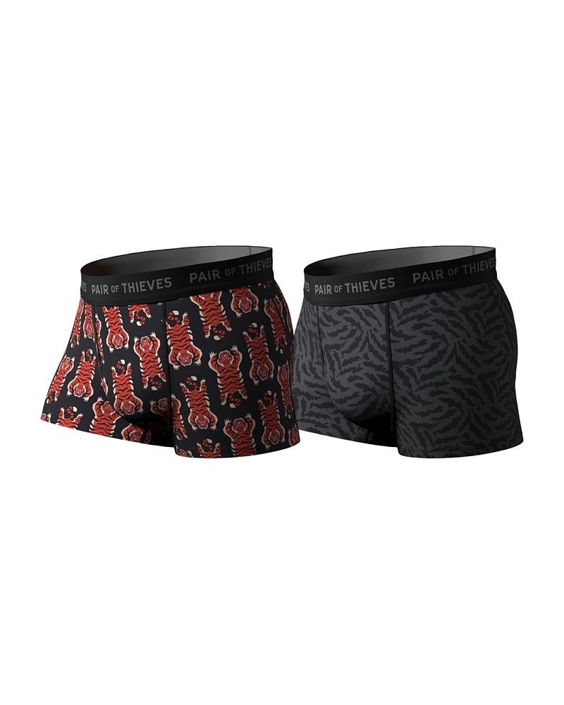 RFE Men's RFE SuperFit 1-1/2" Trunks- 2pk. Black $16.45 Underwear