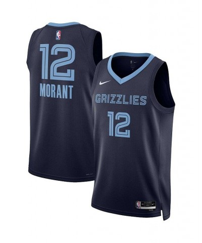 Men's and Women's Ja Morant Navy Memphis Grizzlies 2022/23 Swingman Jersey - Icon Edition $40.00 Jersey