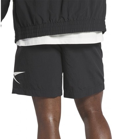 Men's Large Logo Woven Shorts Black $30.25 Shorts