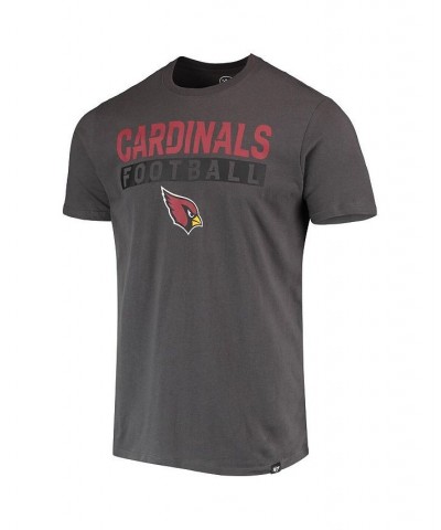 Men's '47 Charcoal Arizona Cardinals Dark Ops Super Rival T-shirt $18.00 T-Shirts