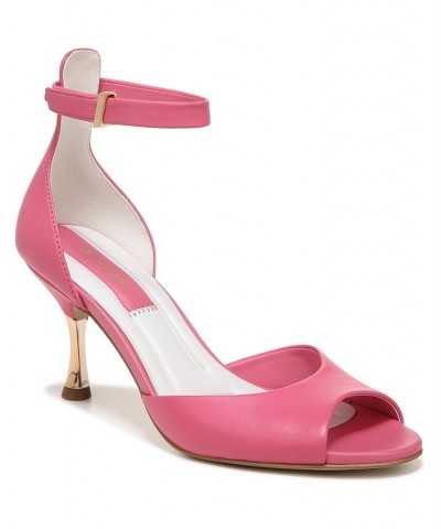 Rosie Ankle Strap Dress Pumps Pink $67.50 Shoes