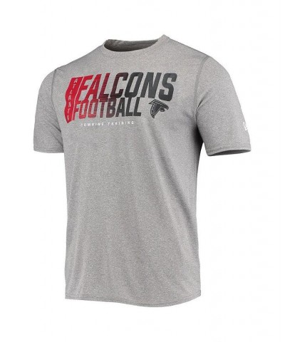 Men's Heathered Gray Atlanta Falcons Combine Authentic Game On T-shirt $20.39 T-Shirts